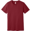 Custom BELLA+CANVAS Unisex Jersey Short Sleeve Tee. Cardinal Red