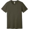 Custom BELLA+CANVAS Unisex Jersey Short Sleeve Tee. Dark Olive Green