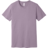 Custom BELLA+CANVAS Unisex Jersey Short Sleeve Tee. Light Violet
