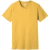 Custom BELLA+CANVAS Unisex Jersey Short Sleeve Tee. Maize Yellow