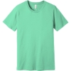 Custom BELLA+CANVAS Unisex Jersey Short Sleeve Tee. Mint Blue