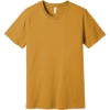 Custom BELLA+CANVAS Unisex Jersey Short Sleeve Tee. Mustard Yellow