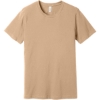 Custom BELLA+CANVAS Unisex Jersey Short Sleeve Tee. Sand Dune Beige