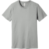 Custom BELLA+CANVAS Unisex Jersey Short Sleeve Tee. Silver