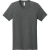 Custom BELLA+CANVAS Unisex Heather CVC Short Sleeve Tee. Deep Heather Gray