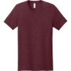Custom BELLA+CANVAS Unisex Heather CVC Short Sleeve Tee. Heather Cardinal Red