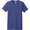 Custom BELLA+CANVAS Unisex Heather CVC Short Sleeve Tee. Heather Lapis Purple