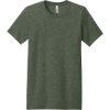Custom BELLA+CANVAS Unisex Heather CVC Short Sleeve Tee. Heather Military Green