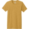 Custom BELLA+CANVAS Unisex Heather CVC Short Sleeve Tee. Heather Mustard Yellow