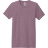 Custom BELLA+CANVAS Unisex Heather CVC Short Sleeve Tee. Heather Orchid Purple