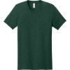 Custom BELLA+CANVAS Unisex Heather CVC Short Sleeve Tee. Heather Emerald Green