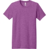 Custom BELLA+CANVAS Unisex Heather CVC Short Sleeve Tee. HthrMagnta