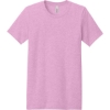 Custom BELLA+CANVAS Unisex Heather CVC Short Sleeve Tee. HtrBublGum