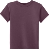 Custom BELLA+CANVAS Toddler Short Sleeve Tee Heather Maroon Red