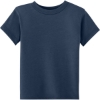 Custom BELLA+CANVAS Toddler Short Sleeve Tee Heather Navy Blue Blue