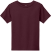 Custom BELLA+CANVAS Toddler Short Sleeve Tee Maroon Red