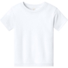 Custom BELLA+CANVAS Toddler Short Sleeve Tee White