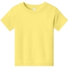 Custom BELLA+CANVAS Toddler Short Sleeve Tee Yellow