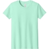 Custom BELLA+CANVAS Youth Jersey Short Sleeve Tee. Mint Green