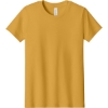 Custom BELLA+CANVAS Youth Jersey Short Sleeve Tee. Mustard Yellow