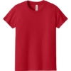 Custom BELLA+CANVAS Youth Jersey Short Sleeve Tee. Red