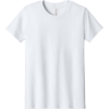 Custom BELLA+CANVAS Youth Jersey Short Sleeve Tee. White