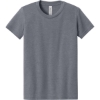 Custom BELLA+CANVAS Youth Heather CVC Tee Heather Storm Gray
