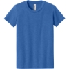 Custom BELLA+CANVAS Youth Heather CVC Tee HthrTRRoy