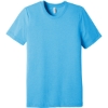 Custom BELLA+CANVAS Unisex Triblend Short Sleeve Tee. Aqua TB