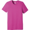 Custom BELLA+CANVAS Unisex Triblend Short Sleeve Tee. Berry TB