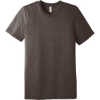 Custom BELLA+CANVAS Unisex Triblend Short Sleeve Tee. Brown TB