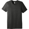 Custom BELLA+CANVAS Unisex Triblend Short Sleeve Tee. Char-Blk TB