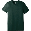 Custom BELLA+CANVAS Unisex Triblend Short Sleeve Tee. Emerald TB