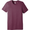 Custom BELLA+CANVAS Unisex Triblend Short Sleeve Tee. Maroon TB