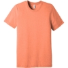 Custom BELLA+CANVAS Unisex Triblend Short Sleeve Tee. Orange TB