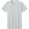 Custom BELLA+CANVAS Unisex Triblend Short Sleeve Tee. Solid Silver Triblend