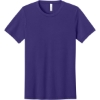 Custom BELLA+CANVAS Unisex Triblend Short Sleeve Tee. SdTmPrplTb