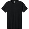 Custom BELLA+CANVAS Unisex Triblend Short Sleeve Tee. Sld Black TB