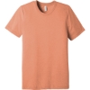 Custom BELLA+CANVAS Unisex Triblend Short Sleeve Tee. Sunset TB