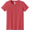 Custom BELLA+CANVAS Youth Triblend Short Sleeve Tee. Red TB