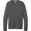 Custom BELLA+CANVAS Unisex Jersey Long Sleeve Tee. Asphalt Gray