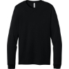 Custom BELLA+CANVAS Unisex Jersey Long Sleeve Tee. Black