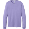 Custom BELLA+CANVAS Unisex Jersey Long Sleeve Tee. Dark Lavender Purple
