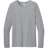 Custom BELLA+CANVAS Unisex Heather CVC Long Sleeve Tee Athletic Heather Gray