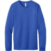 Custom BELLA+CANVAS Unisex Heather CVC Long Sleeve Tee HthrTRRoy