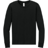 Custom BELLA+CANVAS Youth Jersey Long Sleeve Tee Black