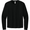 Custom BELLA+CANVAS Unisex 6-Ounce Heavyweight Long Sleeve Tee Black