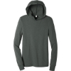 Custom BELLA+CANVAS Unisex Jersey Long Sleeve Hoodie. Deep Heather Gray