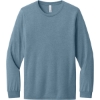 Custom BELLA+CANVAS Unisex Triblend Long Sleeve Tee DenimTB