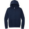 Custom BELLA+CANVAS Unisex Sponge Fleece Pullover DTM Hoodie. Navy Blue
